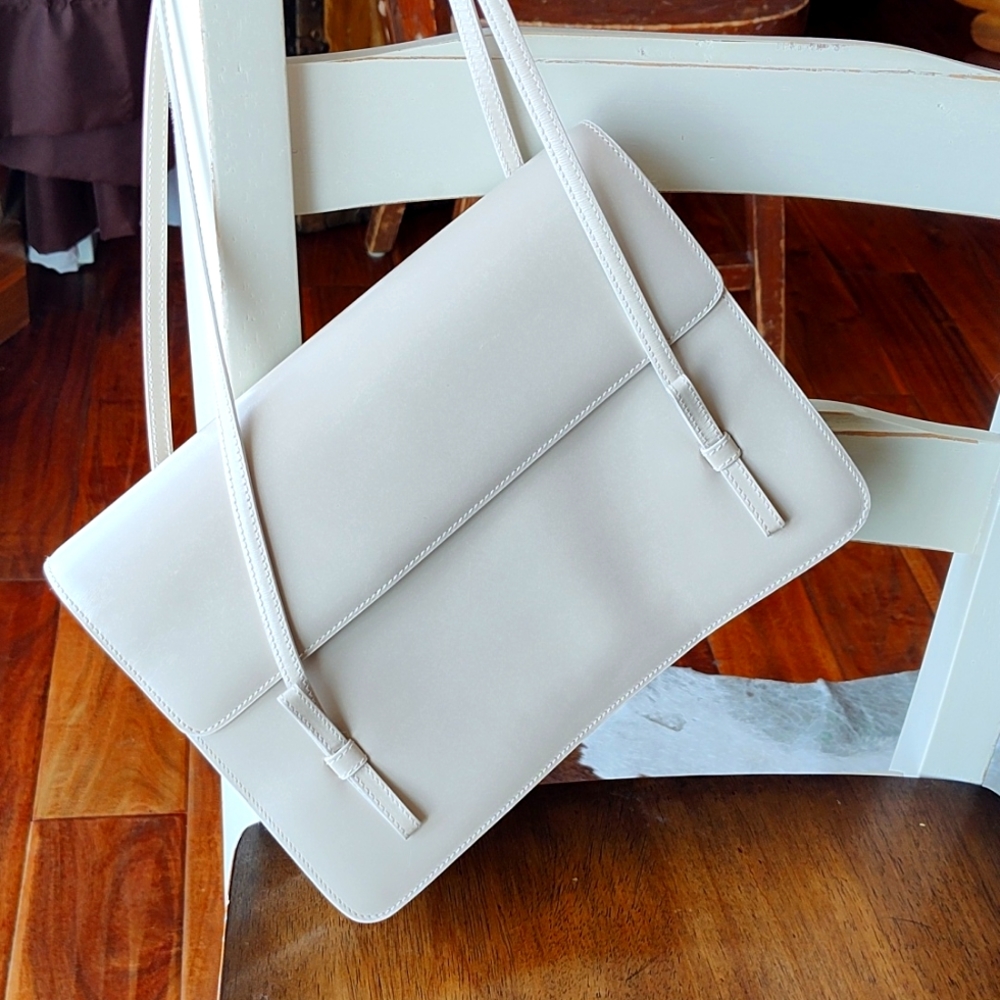 Mark Cross New York vintage leather shoulder bag